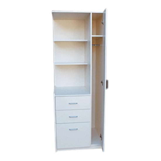 Bedroom Wardrobe - Space Saver - Single Door