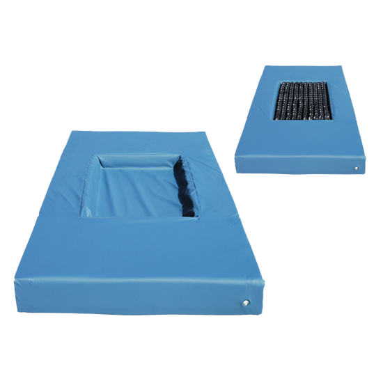 Aspire Lifecomfort Pressure Reducing Mattress With ROHO Insert Cut Out