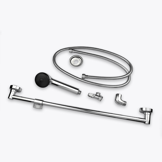 Hand Held Shower on Rail