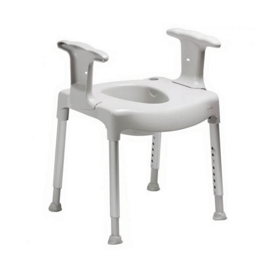 ETAC Swift Freestanding Toilet Seat Raiser / Over Toilet Aid