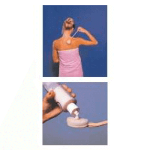 Lotion Applicator with Replaceable Sponges