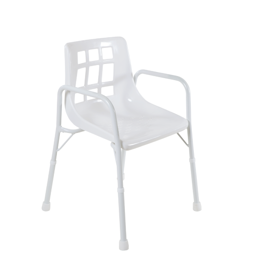 Shower Chair with Arms - 470mm width