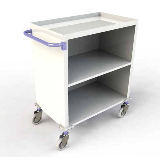 Economy Clean Linen Trolley - Closed