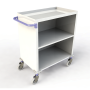 Economy Clean Linen Trolley - Closed