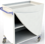 Economy Clean Linen Trolley - Closed