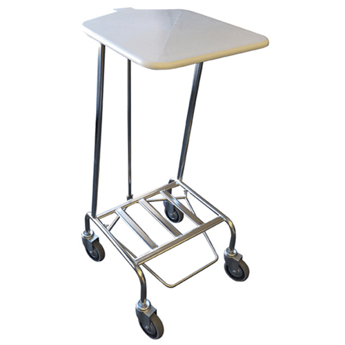 Linen Skip (Foot Operated Lid) - Stainless Steel