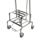 Linen Skip (Foot Operated Lid) - Stainless Steel
