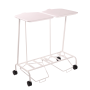 Linen Skip (Foot Operated Lid) - Economy White