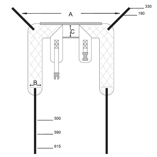 Invacare Hygienic Sling With Buckle
