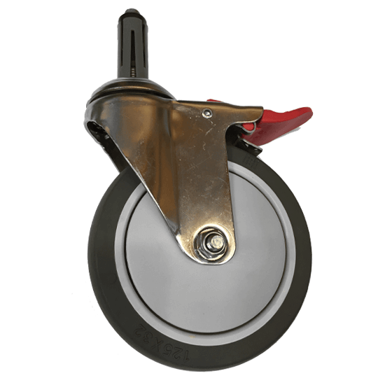 125mm - Total Brake
- S/Steel
- with Expander