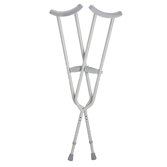 Underarm Crutches - Wing Nut