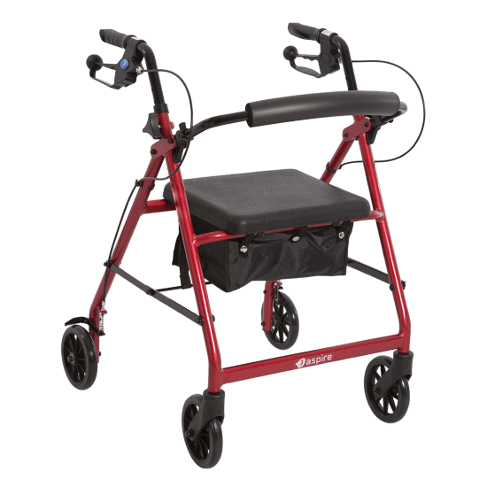 Aspire Classic 6" Seat Walker / Rollator