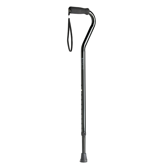 Swan Neck Walking Stick with Strap