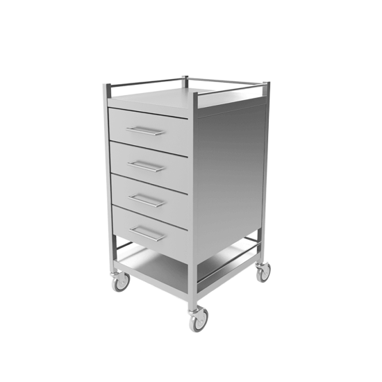 Dressing Trolley - Small - 4 Drawers