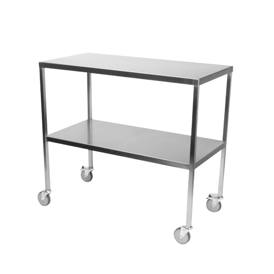 Instrument Trolley - Flat Top - Large