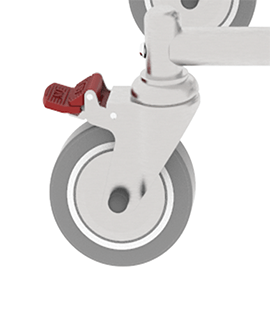 Commode Castors