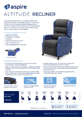 Aspire Altitude Single Action Recliner Flyer