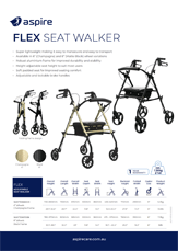Aspire Flex Seat Walker