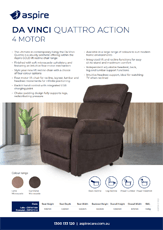 Aspire Da Vinci Lift Recline Chair Flyer