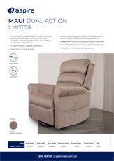 Aspire Maui Lift Recline Chair Flyer