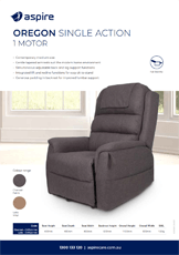 Aspire Oregon Lift Recline Chair Flyer