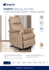 Aspire Porto Lift Recline Chair Flyer