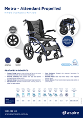 Aspire Metro AP Wheelchair Flyer
