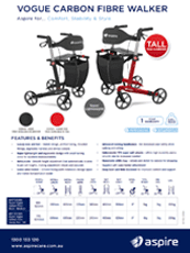 Vogue Carbon Fibre Walker Tall Flyer