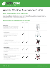 Walker Choice Assistance Guide