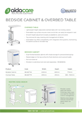 Malvestio Bedside Cabinets Flyer